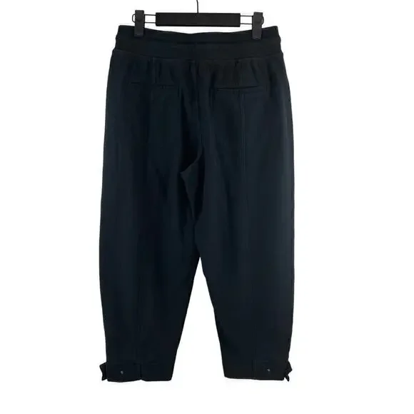 Athleta Black Farallon Weekender Jogger Ankle Pants Size Small - Picture 3 of 8